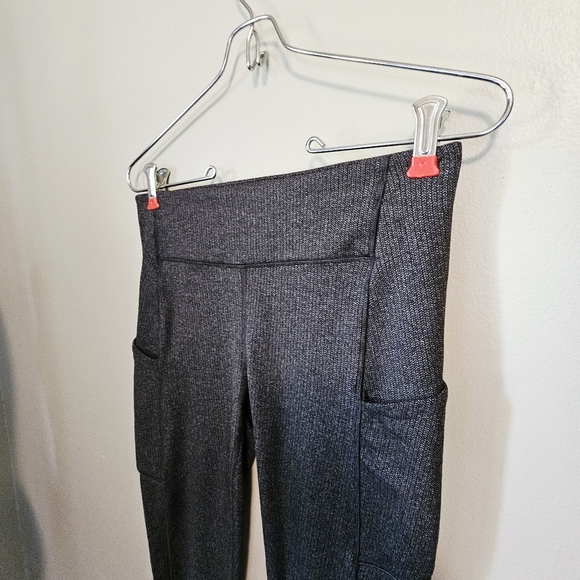 Lululemon 6 Speed Up Grey Varigated Leggings - Picture 5 of 9